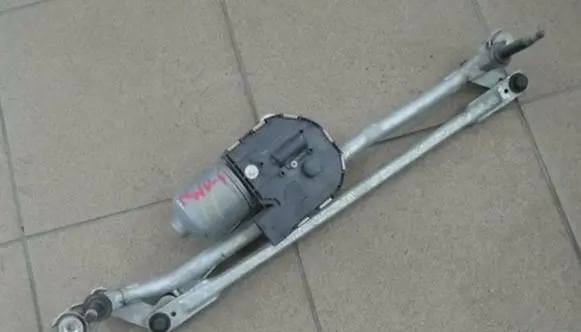 Audi Q5 SQ5 Front wiper linkage and motor 8R1955023C