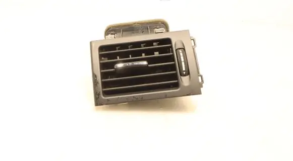 Dashboard side air vent grill/cover trim