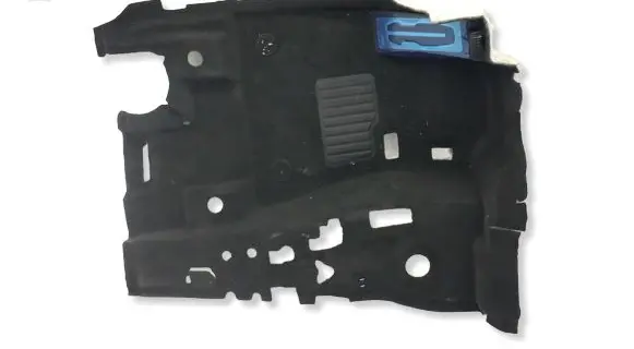 BMW X5 G05 Front floor carpet liner 8076339MWGK1104