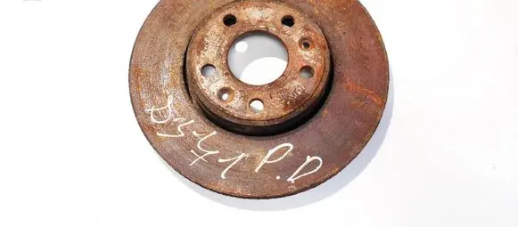 Citroen Nemo Front brake disc ventiliuojamas