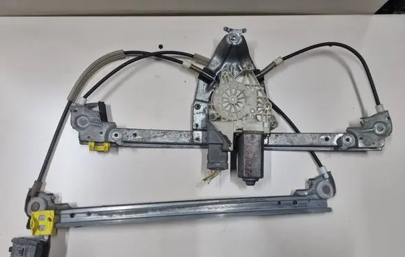 Front door window regulator with motor