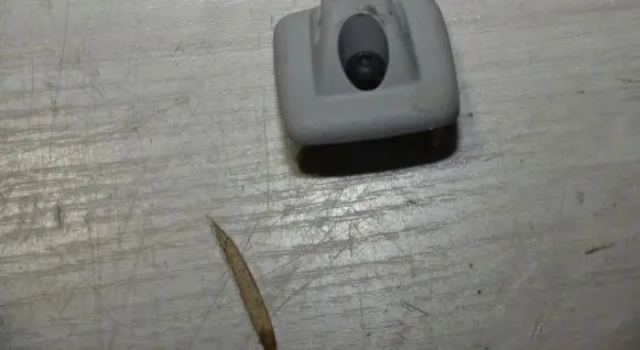 Peugeot Partner III Sun visor clip/hook/bracket 