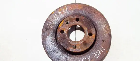Nissan Note (E11) Front brake disc ventiliuojamas