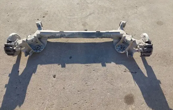 Rear axle beam