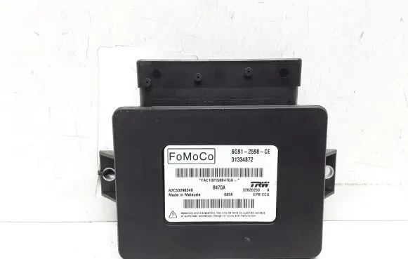 Volvo S60 Hand brake control module 6G912598CE 31334872