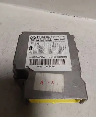 Audi A6 S6 C6 4F Airbag control unit/module 4F0959655B 08H29S0280 5WK43416
