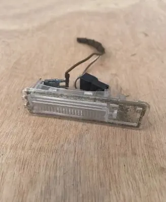 Smart ForTwo I Number plate light LE100553 00553