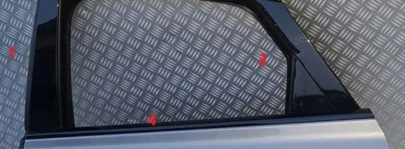 Jaguar XF X260 Rear door trim (molding) GX63-254A43