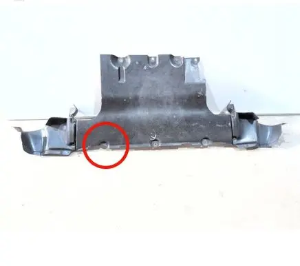Porsche Cayenne (9PA) Engine splash shield/under tray 7L0825285B 7L5809968A 7L5809967A