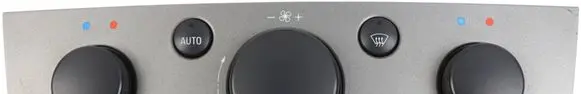 Opel Vectra C Climate control unit 13138196 69560002