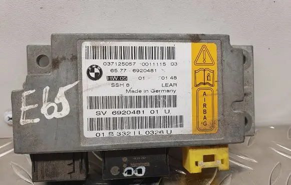 BMW 7 E65 E66 Airbag control unit/module 6920481 65776920481