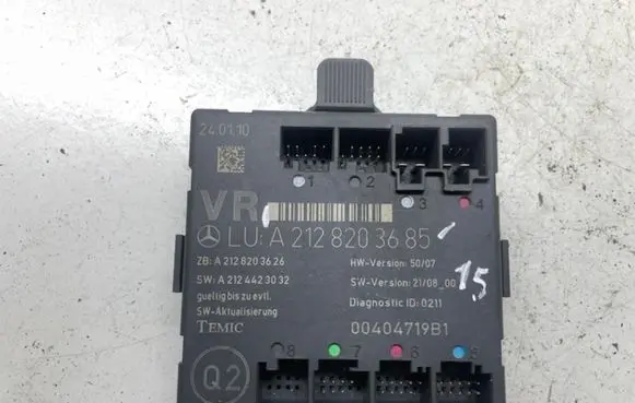 Mercedes-Benz E W212 Door control unit/module A2128203685