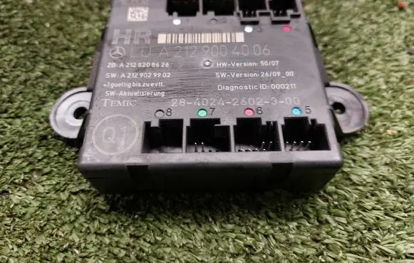 Mercedes-Benz C W204 Door control unit/module A2129004006 2840242602300