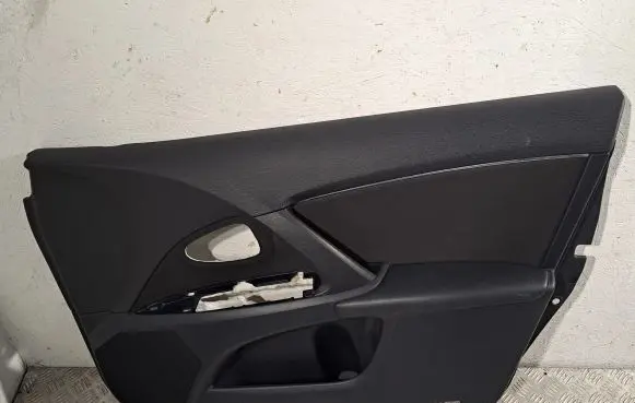 Front door card panel trim