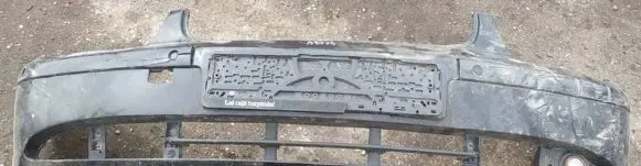 BMW 7 E65 E66 Front bumper juodas