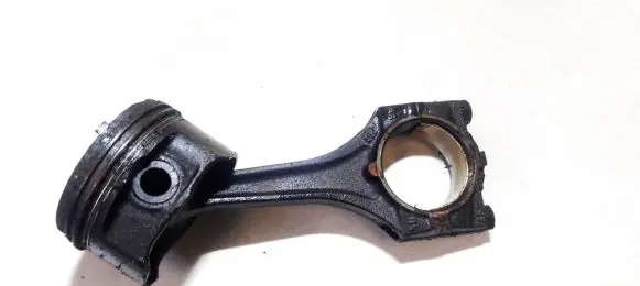 Piston with connecting rod