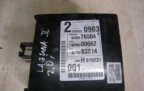 Renault Laguna II Comfort/convenience module 8200276504 8200300662 8200283814