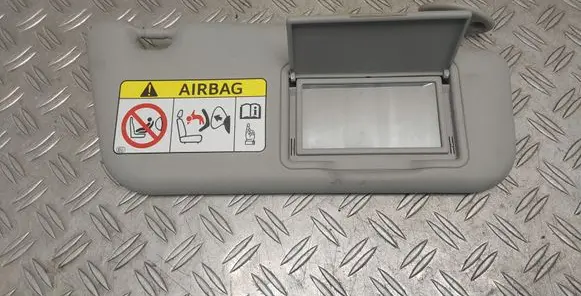 Toyota Yaris Sun visor