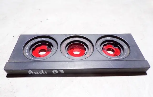 Audi 80 90 B3 Climate control/heater control trim 893819073B