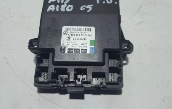 Mercedes-Benz A W169 Door control unit/module A1698207226 05072332 32044204297202