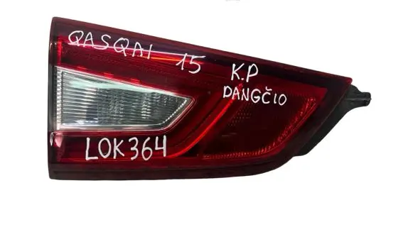 Nissan Qashqai Tailgate rear/tail lights 265554EA5B
