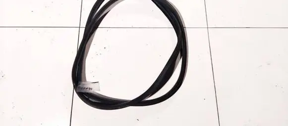 Rubber seal rear door