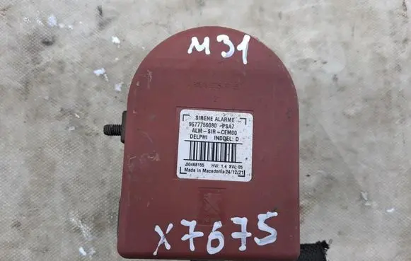 Alarm system siren