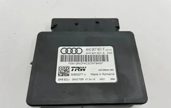 Audi A6 S6 C7 4G Hand brake control module 4H0907801F 4H0907801A