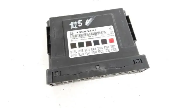 Chevrolet Orlando Comfort/convenience module 13583451 F00HJ00900