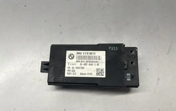 BMW X5 F15 Seat control module 9216468 921646803