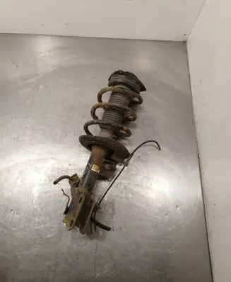 Front shock absorber with coil spring