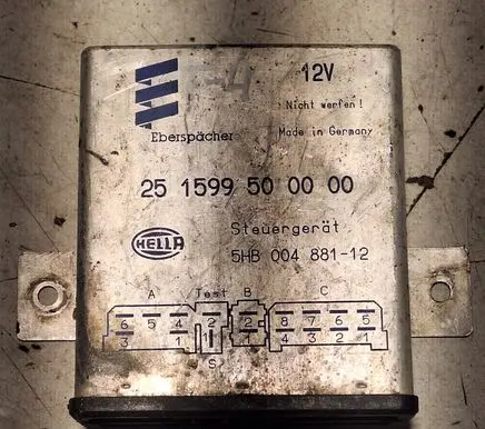 Volkswagen Transporter - Caravelle T4 Auxiliary heating control unit/module 251599500000 5HB00488112