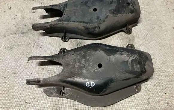 Mercedes-Benz C W204 Rear underbody cover/under tray A2043521588