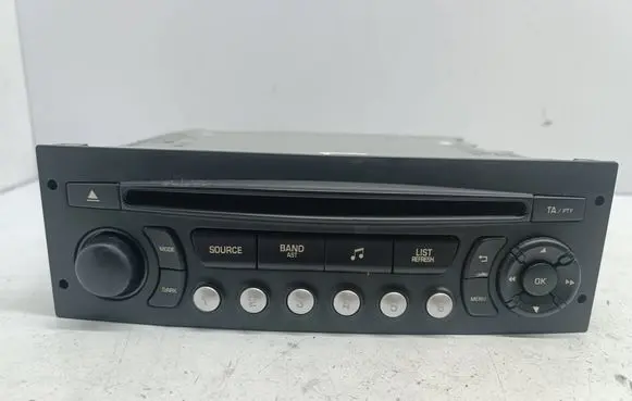Peugeot Partner Radio/CD/DVD/GPS head unit 98032839XT PSARCD44175 A2C31370301