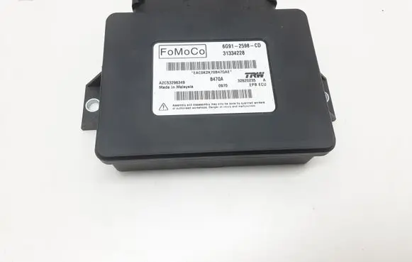 Volvo XC60 Hand brake control module 31334228 6G912598CD
