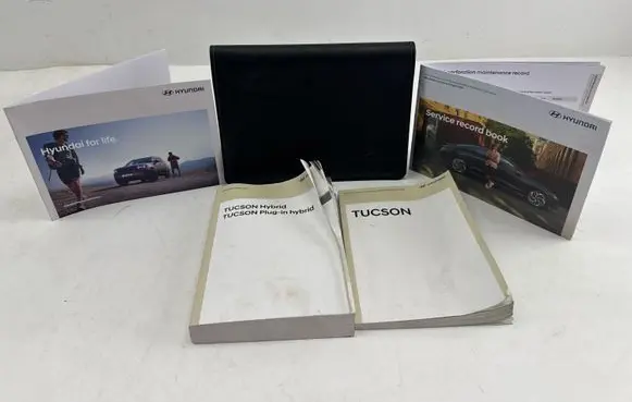 Hyundai Tucson IV NX4 Owners service history hand book SJF0UK45A N7MS4F600000