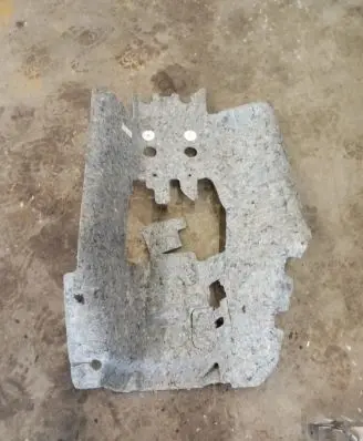 Mitsubishi Outlander Rear floor carpet liner 