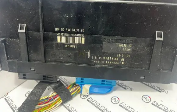 BMW 3 E90 E91 Central body control module 9187536 532422128 1050018953