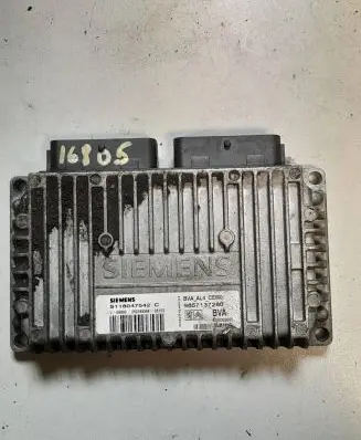 Peugeot 206 Engine control unit/module 9657137280 S118047542C