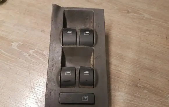 Audi A6 S6 C5 4B Electric window control switch 4B0959851B 4B2959522