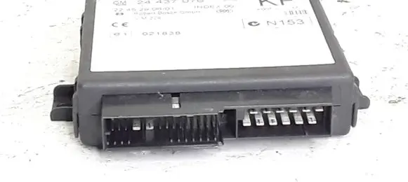 Opel Zafira A Comfort/convenience module 24437076 021838 F005V00155