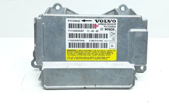 Volvo S60 Airbag control unit/module P31334542