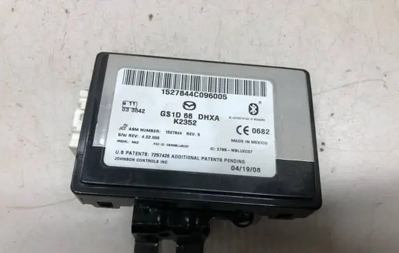 Mazda 6 Bluetooth control unit module GS1D66DHXA