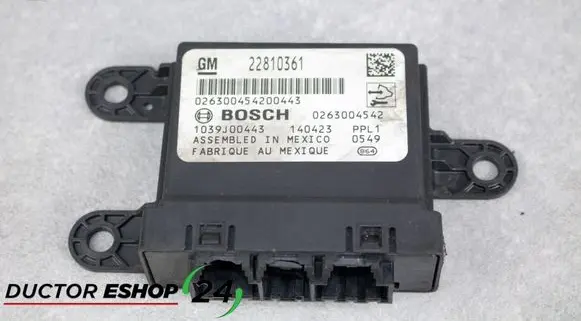 Opel Zafira C Parking PDC control unit/module 22810361 0263004542