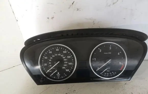 BMW 5 E60 E61 Speedometer (instrument cluster) 62109194890