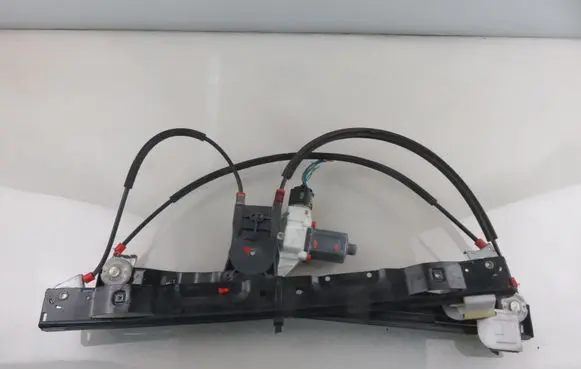 Front door window regulator with motor