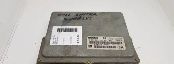 Opel Sintra Engine control unit/module 0261203548 90505778