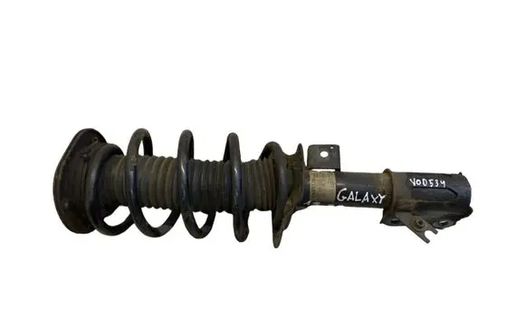 Front shock absorber with coil spring