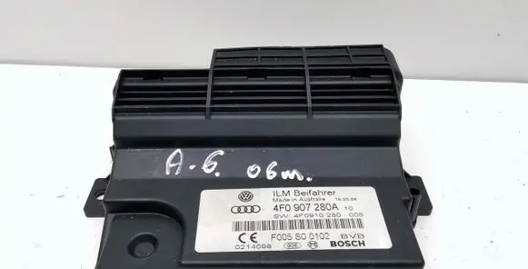 Audi A6 S6 C6 4F Power management control unit 4F0907280A 4F0910280