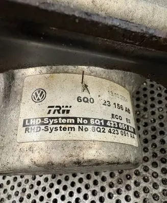 Volkswagen Polo Power steering pump 6Q1423051AN 6Q2423051AA 6Q0423156A